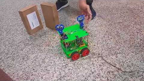 light seeking and obstacle avoiding robot