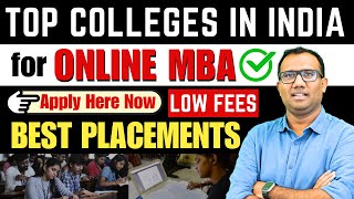 MBA | Top Colleges for Online MBA | Online MBA Colleges #onlinemba #nmims #placements #mbacolleges