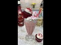 Red Velvet Cupcake Milkshake 🍦🧁#shorts