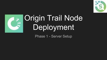 Origin Trail Node Deployment - Phase 1 - Server Setup