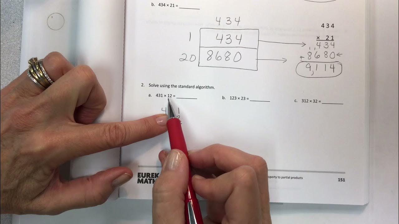 Eureka math grade 5 module 2 lesson 5 problem set - YouTube