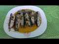 Sardinha na panela de pressão