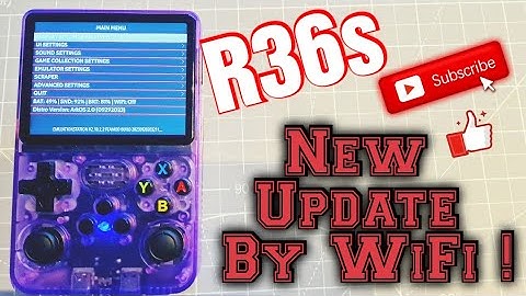 R36s new update system by WiFi instruction , Finally we can do it !