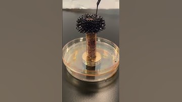 🔥Ferrofluid | Crazy Oddly Satisfying Experiment | This Liquid Will Dance To Music | #OddlySatisfying