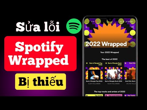 Cách Sửa Lỗi Spotify Wrapped 2022 Stories ||  Sửa lỗi Spotify Wrapped Không hiển thị