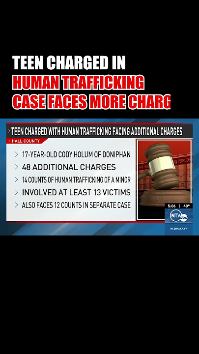 Teen now faces 48 new charges, including human trafficking and child porn #shorts #news #crime