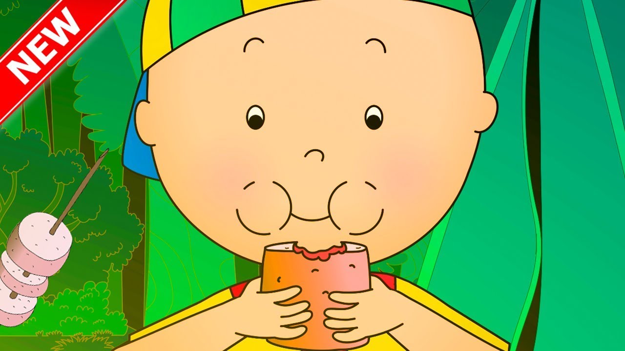 ★ NEW ★ CAILLOU GOES CAMPING Funny Animated Videos For Kids - YouTube.