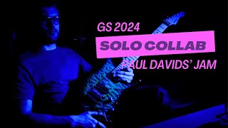 Соло в коллаб GuitarScience 2024.🔥🔥🔥Paul Davids' backing track.