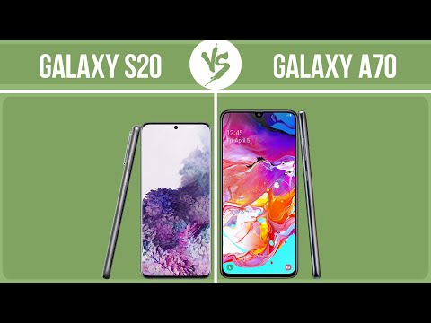 Samsung Galaxy S20 vs Samsung Galaxy A70 ✔️