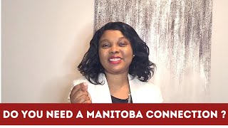 Manitoba Immigration No Family Connection Needed