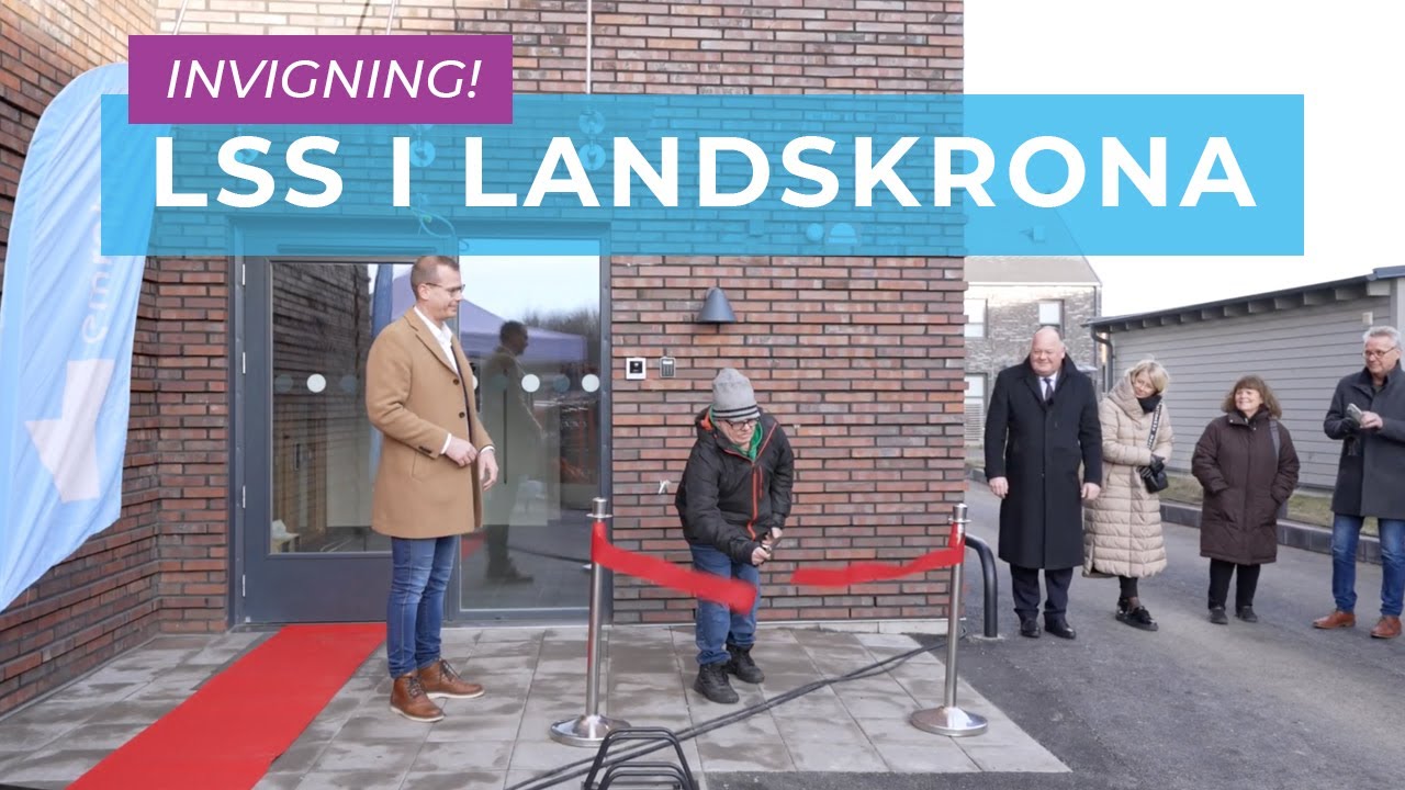Invigning av LSS-boende i Landskrona