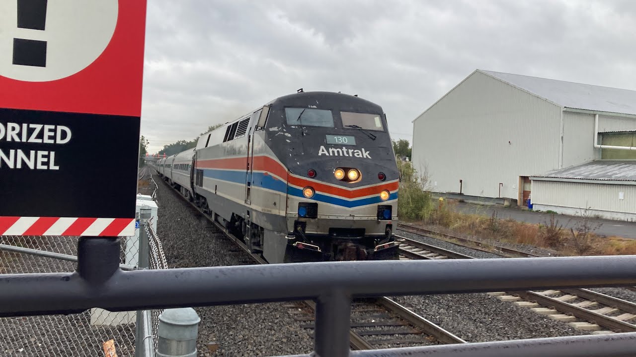 The Hartford Line: Late Afternoon Trains At Berlin CT Featuring 130