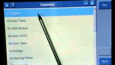 The steps to operate Autel MaxiDAS® DS708