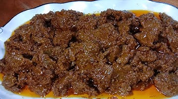 BUKAN RENDANG, PROSES TIDAK LAMA TAPI DAGING EMPUK, LEMBUT DAN BUMBU MERESAP, ENAK