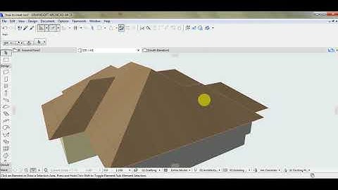 ArchiCAD Tutorial | Roof Modeling in ArchiCAD 21 and above