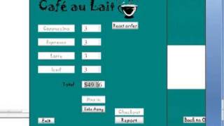 Coffee Shop Program Made in Pascal.