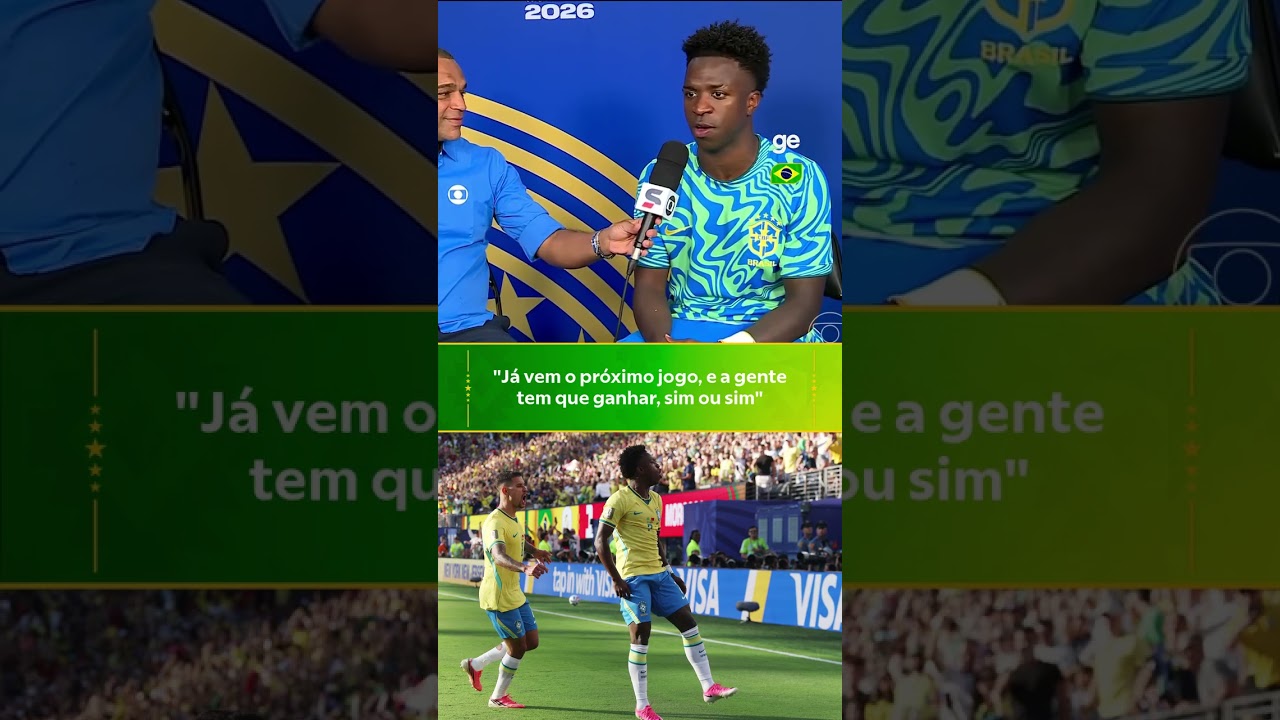 VINI FALA SOBRE PRÓXIMO JOGO: "GANHAR SIM OU SIM" | #shorts
