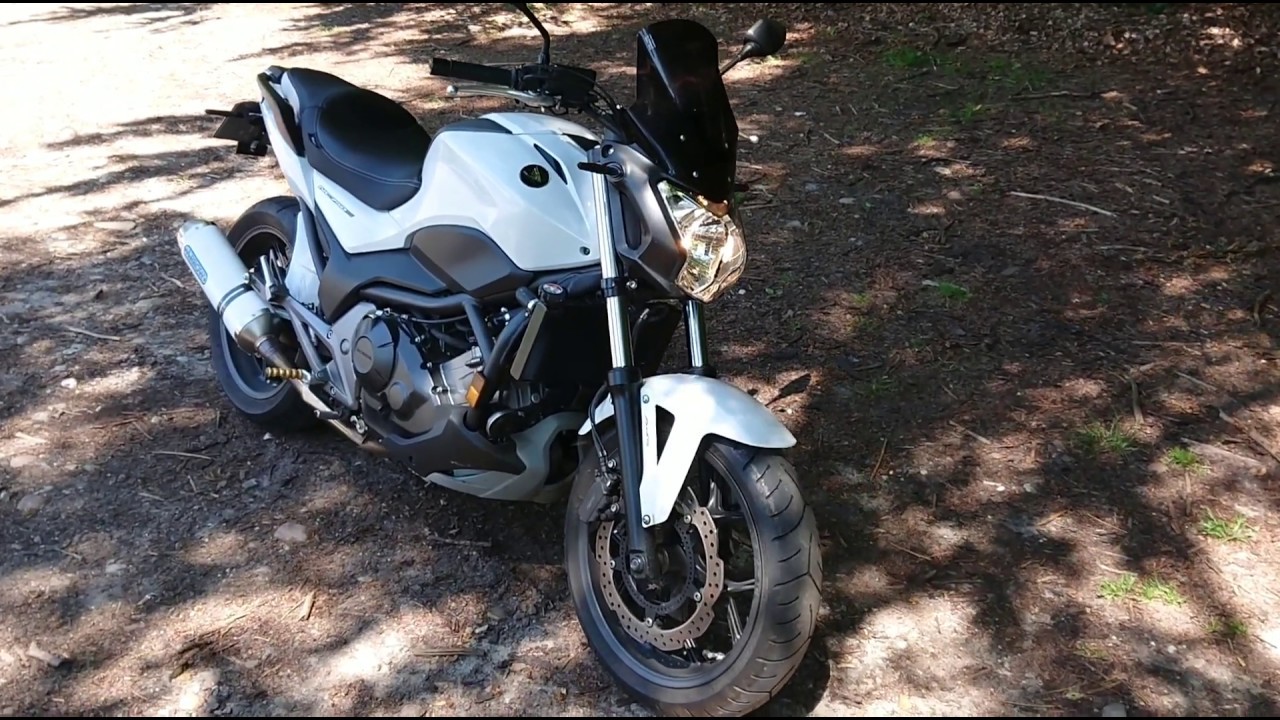 Honda Nc750s With Mods Youtube