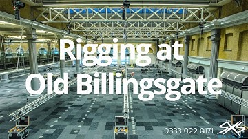 PYTCH Venue Insights - Rigging at Old Billingsgate