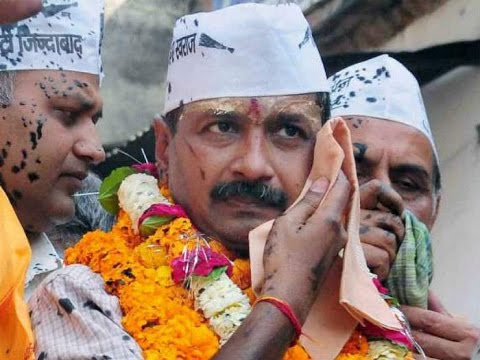 Indian Politician Arvind Kejriwal Slapped-Funny!!! - YouTube