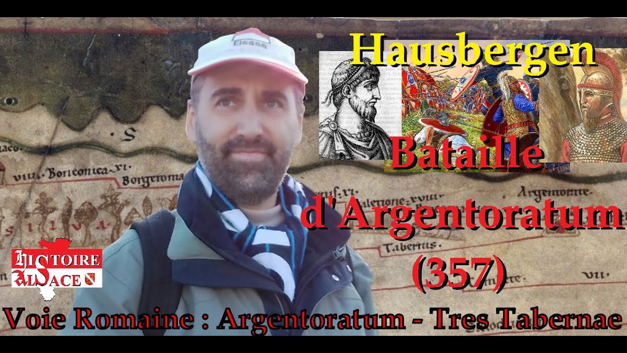 Voie Romaine 2 - Hausbergen : Bataille d'Argentoratum (357)