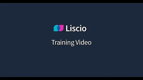 Liscio's Training Video 2020