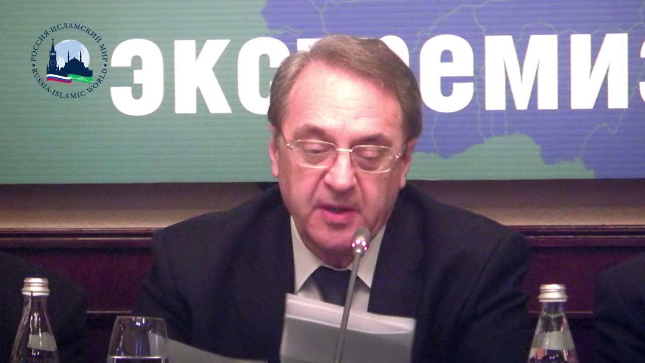 Выступление Михаила Богданова на форуме (на арабском языке) - YouTube