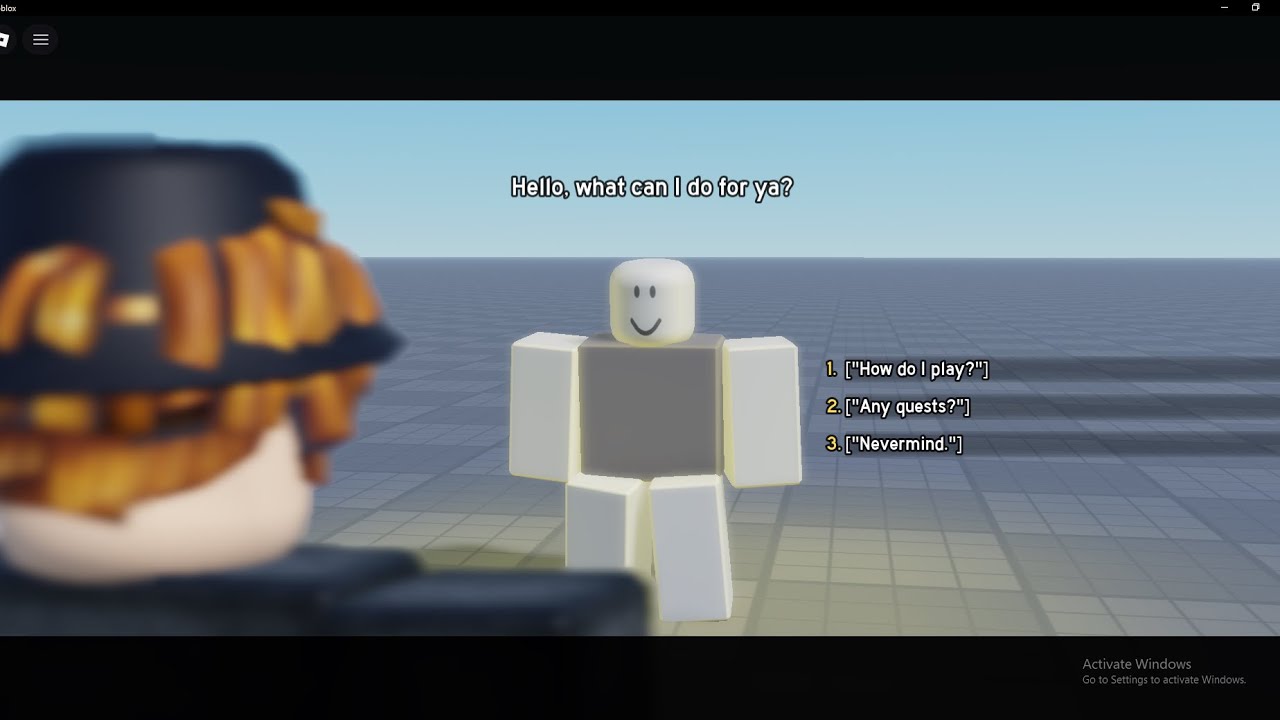 (FOR SALE) Advanced NPC Dialog System | Roblox Studio - YouTube