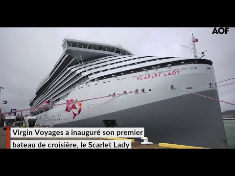 Vidéo: Images Et Rendus Du Navire De Croisière Virgin