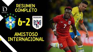 Brazil🇧🇷 6 vs 2 🇵🇦Panama ● FRIENDLY 2026 | Full Summary