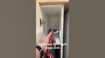 The Drill that gets into the tight spaces