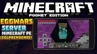 SERVER DE EGG WARS PARA MINECRAFT PE 0.17.0 - SERVERS PARA MINECRAFT PE 0.17.0