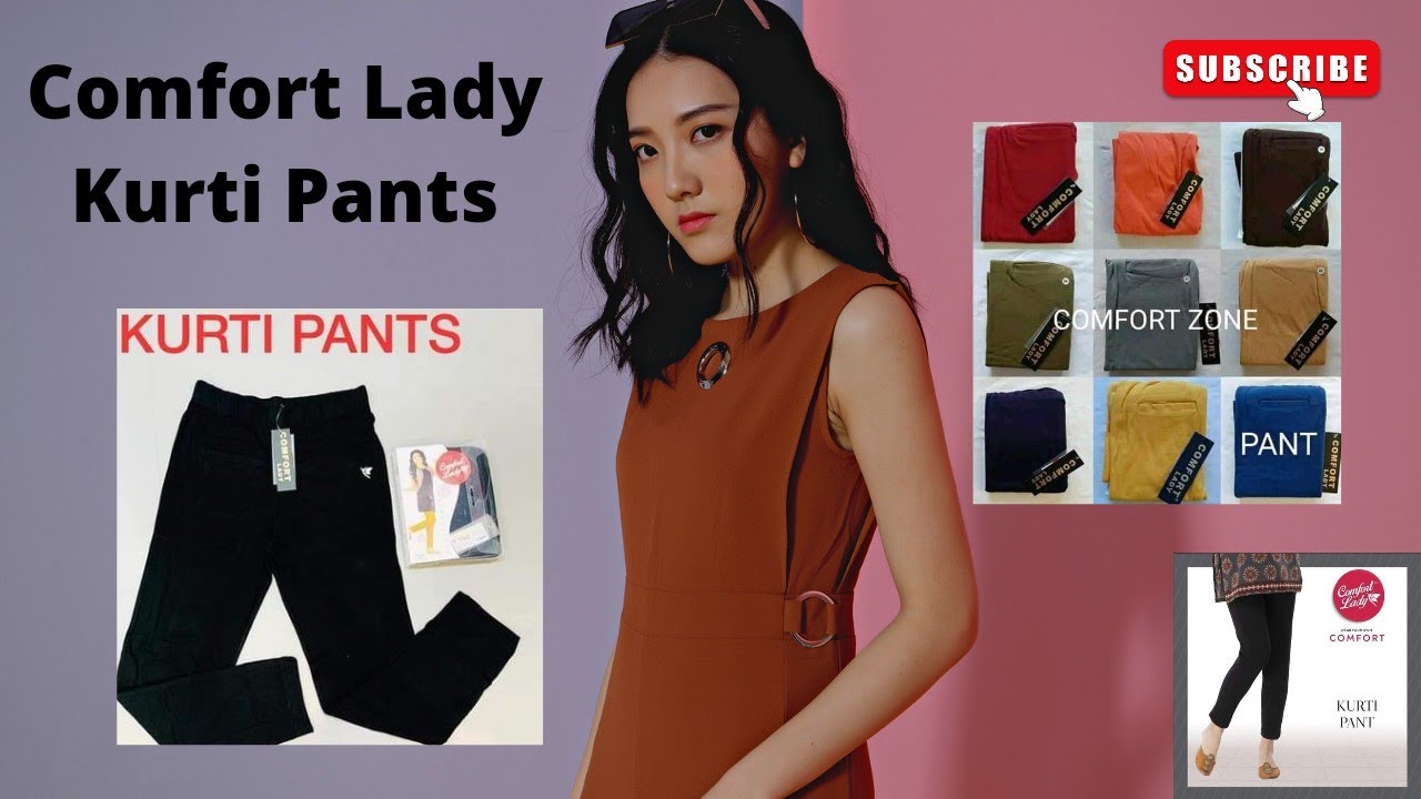 Unboxing & Review of Comfort Lady Kurti Pants l Comfort Lady Lenggis l Not  for Wholesale. - YouTube