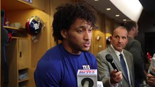 Giants' Evan Engram on 1-7 record: 'We're pissed'
