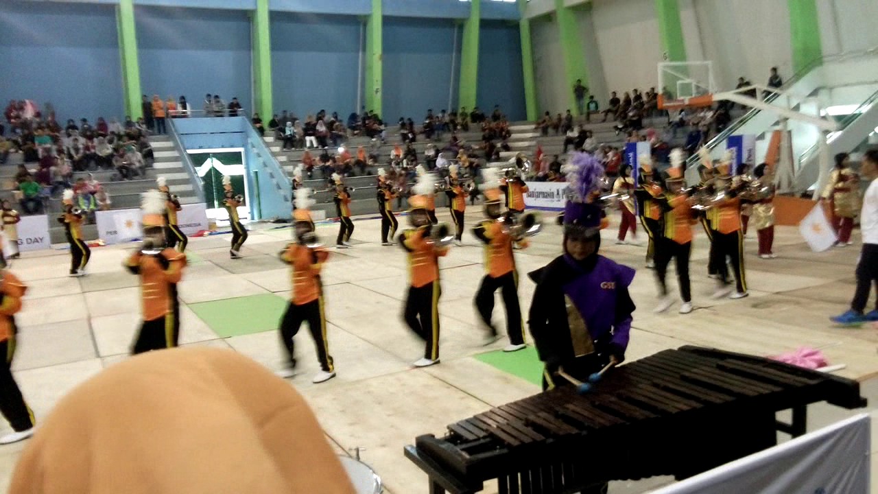 Marching Show Band MB.Gita Laras Swara, MTsN 1 MODEL Palangka Raya (Borneo Marching Day 4)