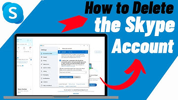 How To Delete/Close Skype Account Permanently In Laptop - IN 1 MINUTE