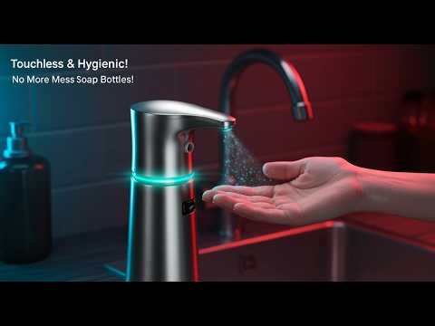 Automatic Soap Dispenser – No Mess, No Touch, Just Clean Hands!