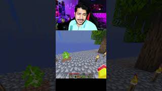 Entering the Skyblock Nether! 🌌 #shorts #minecraft