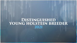 2021 Distinguished Young Holstein Breeder Award