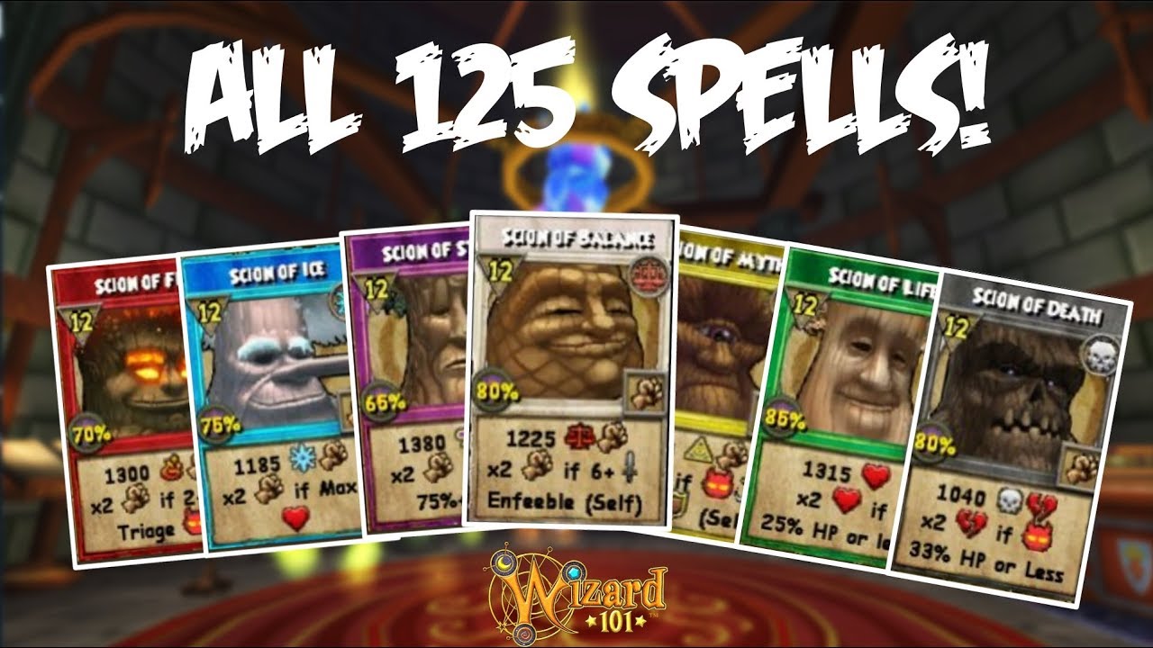 Wizard101: | ALL 7 NEW LEVEL 125 SPELL ANIMATIONS! | DOUBLE EFFECTS INCLUDED! - EMPYREA SPELLS