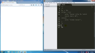 Tutorial PHP dasar || statment condition if, elseif,  dan else