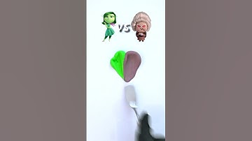 Inside Out characters color recipes #shorts #characters