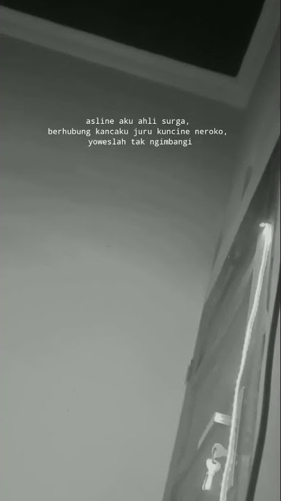 STORY WA - NINUNINU, HIDING HALA HAIDING