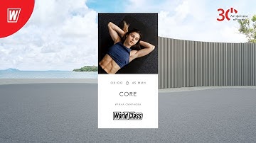 CORE с Ириной Смирновой | 22 февраля 2023 | Онлайн-тренировки World Class