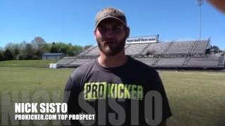Nick Sisto, Prokicker.com Top Prospect