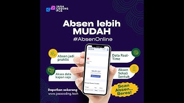 Sistem Absensi QR Code + GPS | Demo Lengkap Source Code