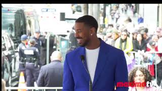 Michael B. Jordan speech at his Hollywood Walk of Fame Star ceremony