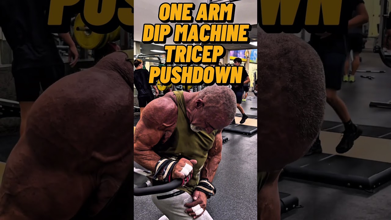 ONE ARM DIP, MACHINE, TRICEPS EXTENSION #workout #motivation #muscle #workouttips #exercise