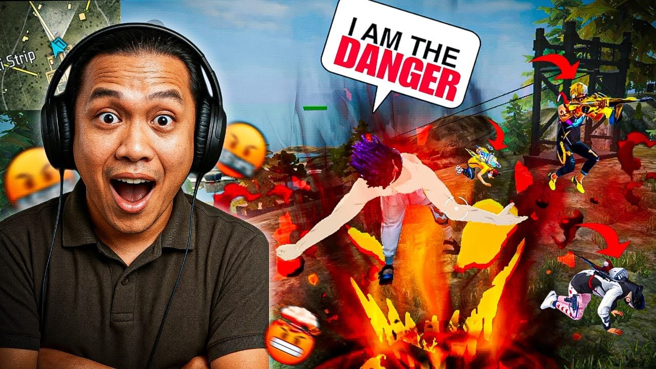 🔥 Free Fire 1vs4 Custom Live 🔴 | PC Gameplay | Solo vs Squad Challenge 😮💻