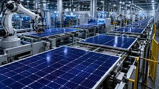 How Solar Panels Are Made | Complete Solar Panel Factory Manufacturing Process